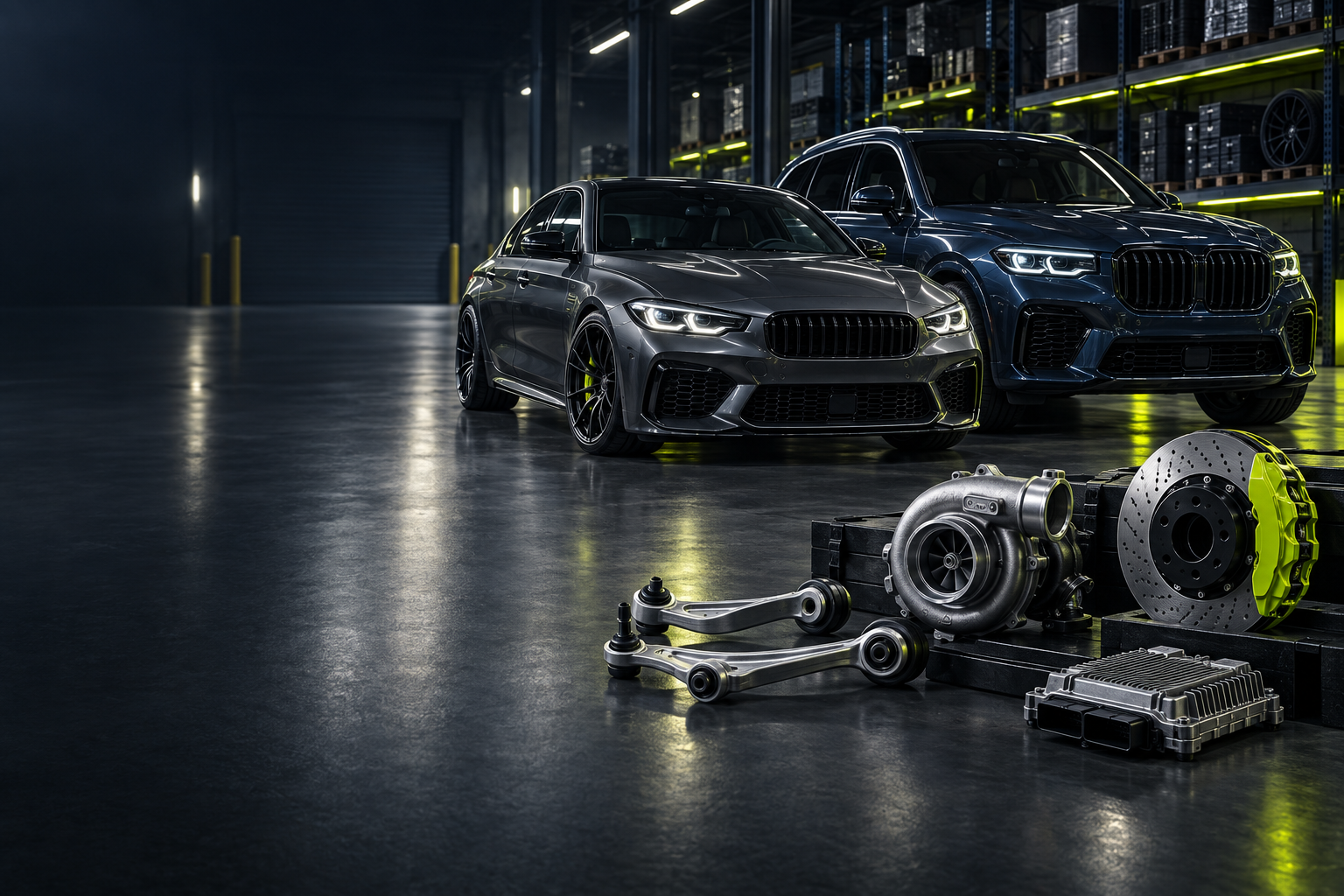 BMW vehicle parts and accessories