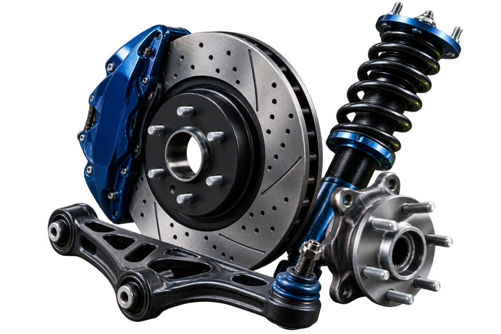 Brake & Suspension Parts sourced in the USA