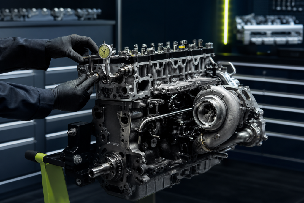 Order engine parts from the USA with VIN verification