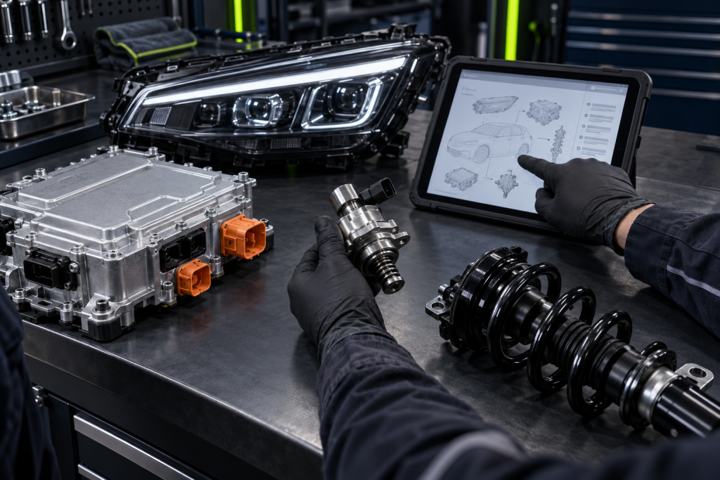 Hyundai engine compartment showing a Theta II engine