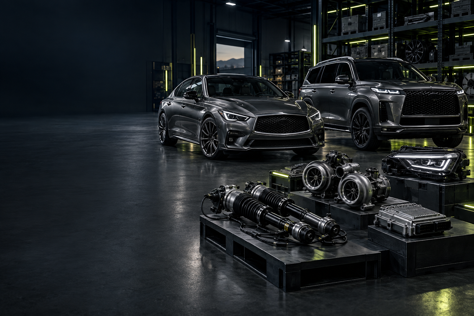 Infiniti luxury sedan and SUV