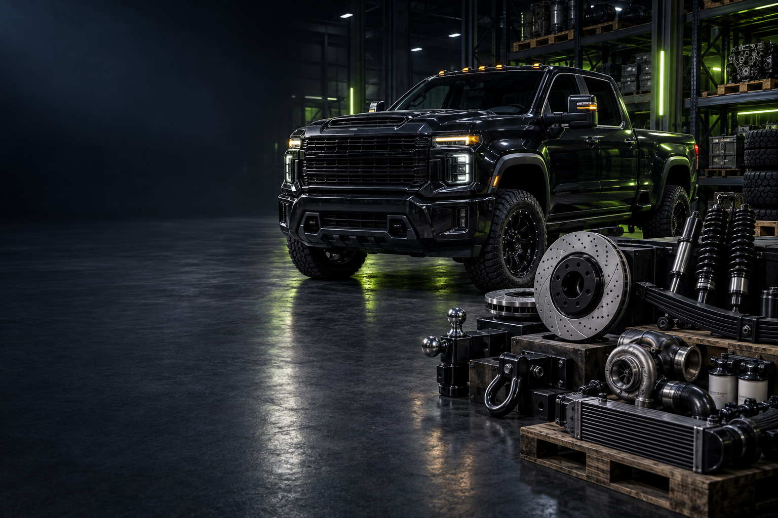 Ram 2500 Heavy Duty truck on a worksite